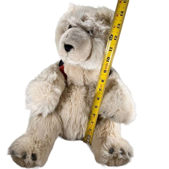Gund American Eagle Outfitter Plush White Polar Bear Backpack Stuffed Animal Toy - Picture 5 of 10